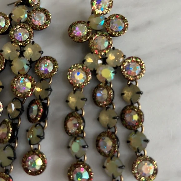 J Crew Statement Earrings - Picture 2 of 4